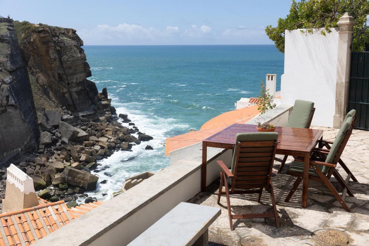 Um Lugar Ao Sol Beach House Azenhas Do Mar Sintra Exterior foto